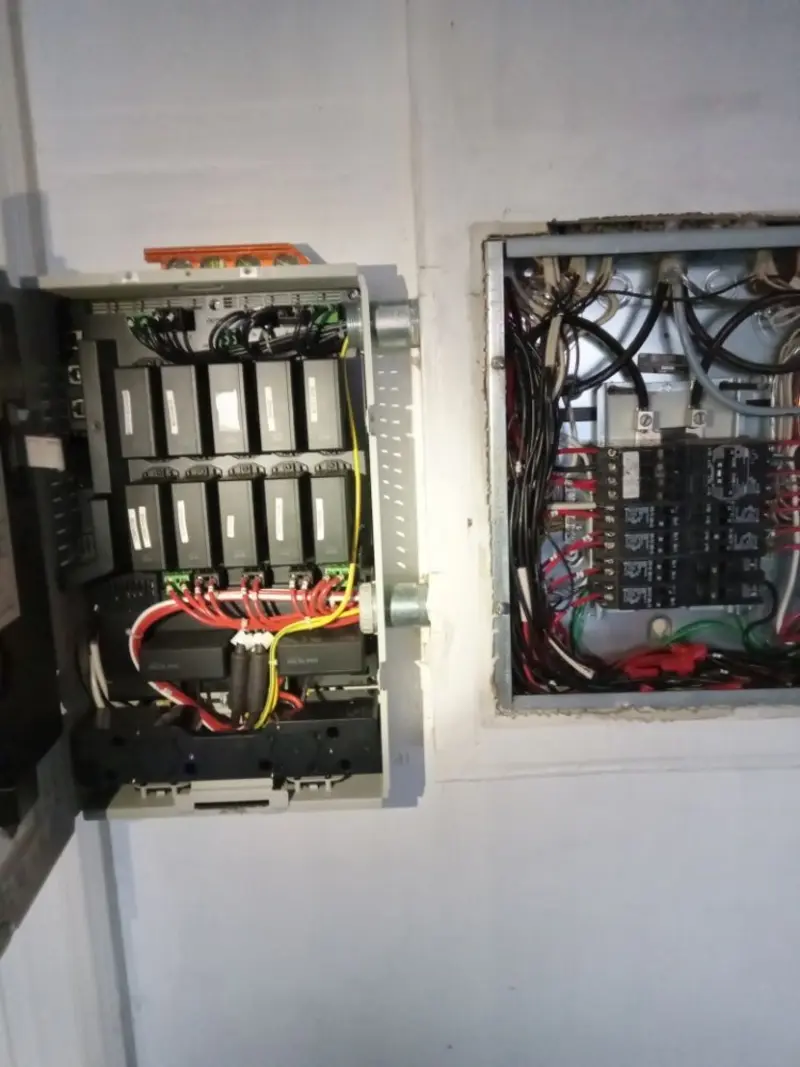 Electrical panel upgrade completed for Carbon Monoxide Detector Installation in Williston Park